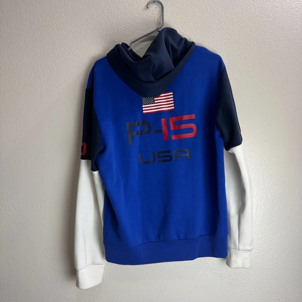 Polo Ralph Lauren P-15 Off Shore Sailing Team Vintage Jacket Size Medium